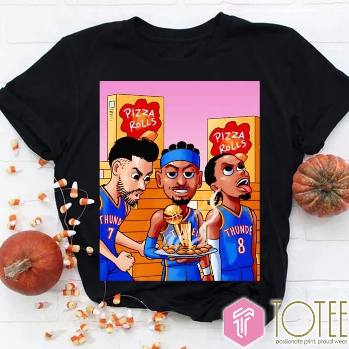Pizza Rolls Oklahoma City Thunder T-shirt