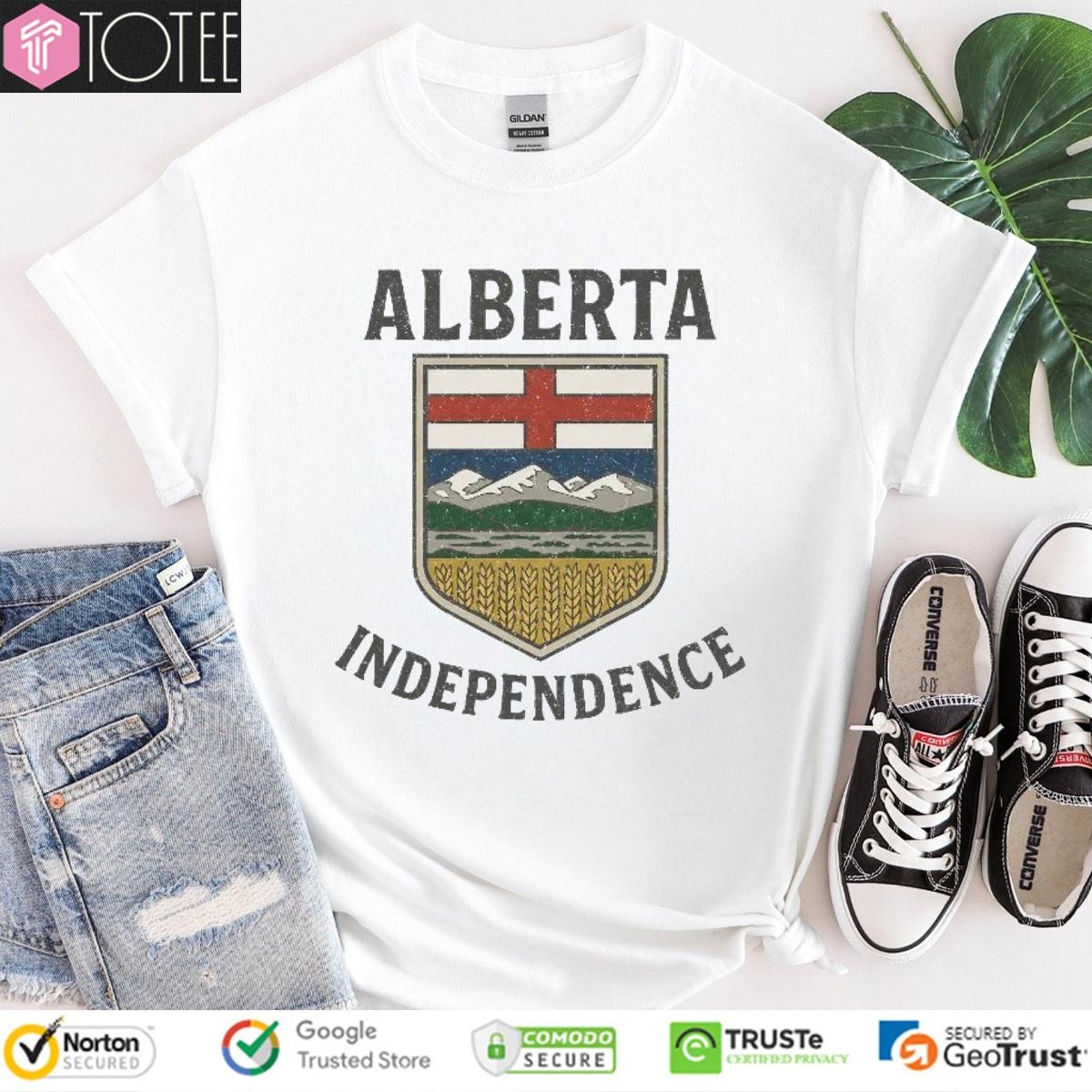Alberta Independence Canada Patriotic T-shirt