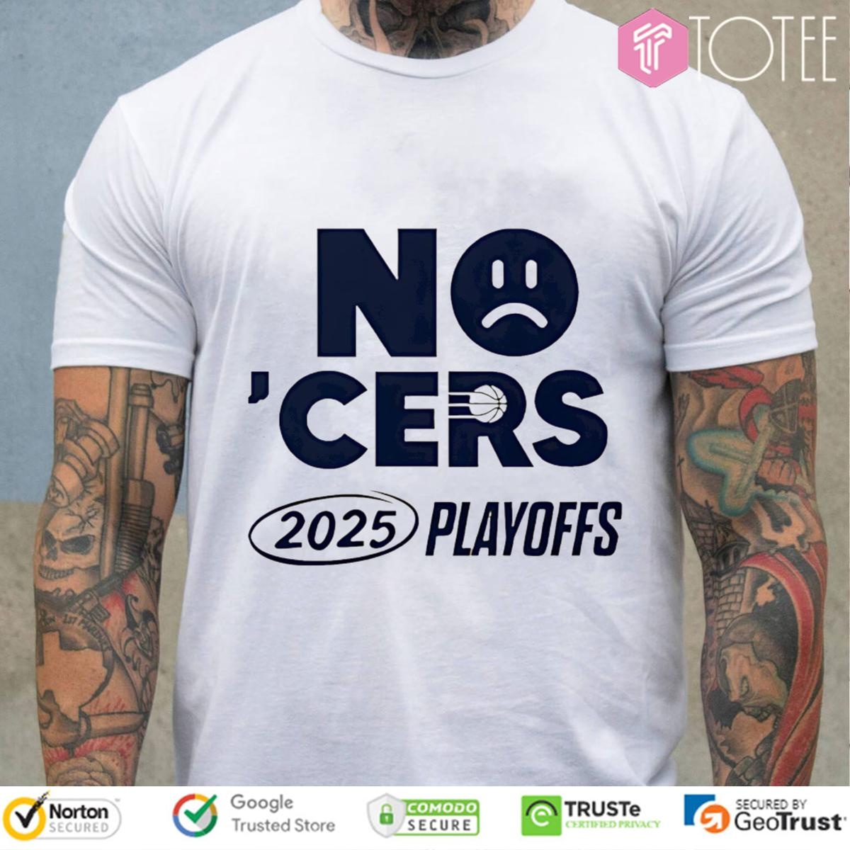 No Cers Indiana Pacers 2025 Playoffs Nba Finals T-shirt