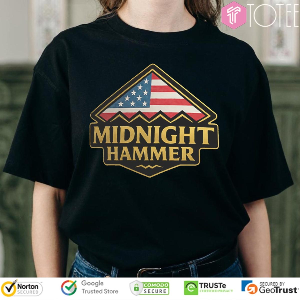 Operation Midnight Hammer B-2 Stealth Jet Military T-shirt
