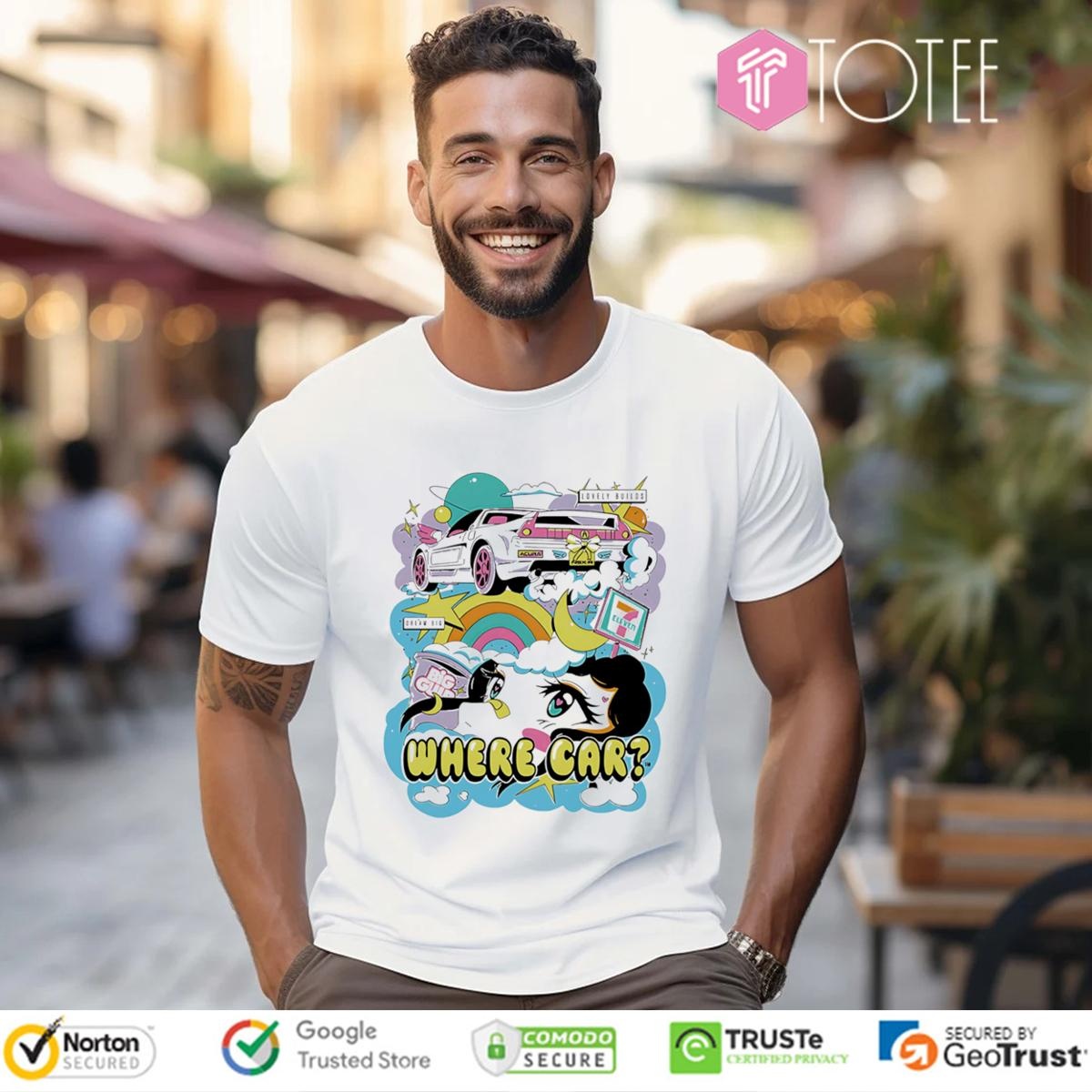 7 Eleven Where Car T-shirt